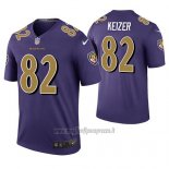 Maglia NFL Legend Baltimore Ravens Nick Keizer Viola Color Rush
