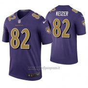Maglia NFL Legend Baltimore Ravens Nick Keizer Viola Color Rush