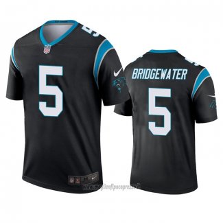 Maglia NFL Legend Carolina Panthers Teddy Bridgewater Nero