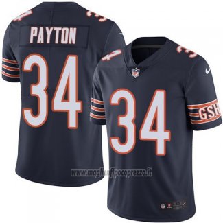 Maglia NFL Legend Chicago Bears Payton Profundo Blu