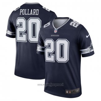 Maglia NFL Legend Dallas Cowboys Tony Pollard Blu