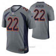 Maglia NFL Legend Denver Broncos Kareem Jackson Inverted Grigio