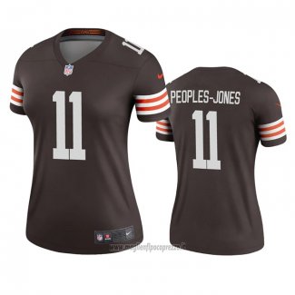 Maglia NFL Legend Donna Cleveland Browns Donovan Peoples Jones Marrone