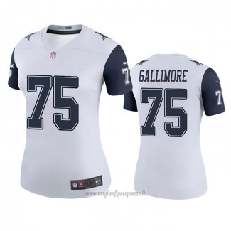 Maglia NFL Legend Donna Dallas Cowboys Neville Gallimore Bianco