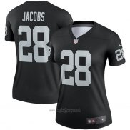 Maglia NFL Legend Donna Las Vegas Raiders Josh Jacobs Nero