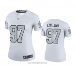 Maglia NFL Legend Donna Las Vegas Raiders Maliek Collins Bianco Color Rush