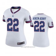 Maglia NFL Legend Donna New York Giants Dravon Askew Henry Bianco Color Rush