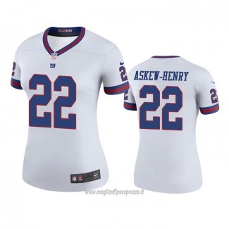 Maglia NFL Legend Donna New York Giants Dravon Askew Henry Bianco Color Rush