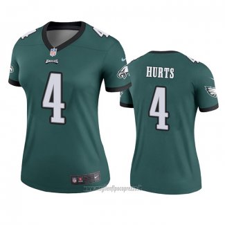 Maglia NFL Legend Donna Philadelphia Eagles Jalen Hurts Verde