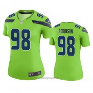 Maglia NFL Legend Donna Seattle Seahawks Alton Robinson Verde