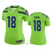 Maglia NFL Legend Donna Seattle Seahawks Freddie Swain Verde