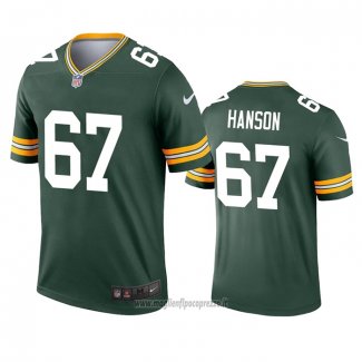 Maglia NFL Legend Green Bay Packers Jake Hanson Verde