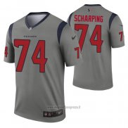 Maglia NFL Legend Houston Texans Max Scharping Inverted Grigio