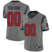Maglia NFL Legend Houston Texans Personalizzate Grigio