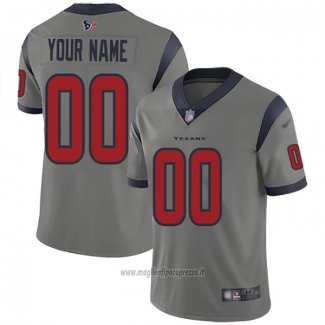 Maglia NFL Legend Houston Texans Personalizzate Grigio