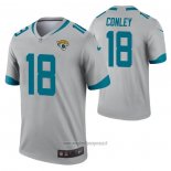 Maglia NFL Legend Jacksonville Jaguars Chris Conley Inverted Grigio