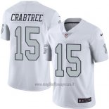 Maglia NFL Legend Las Vegas Raiders Crabtree Bianco