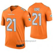 Maglia NFL Legend Miami Dolphins Frank Gore Arancione Color Rush