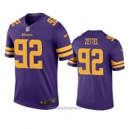 Maglia NFL Legend Minnesota Vikings Anthony Zettel Viola Color Rush