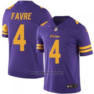 Maglia NFL Legend Minnesota Vikings Favre Viola