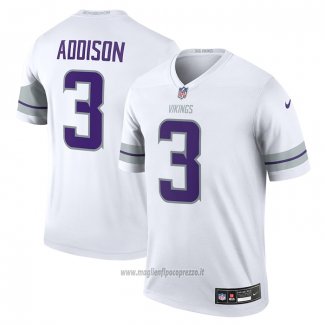 Maglia NFL Legend Minnesota Vikings Jordan Addison Alternato Bianco