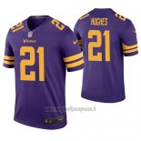 Maglia NFL Legend Minnesota Vikings Mike Hughes Viola Color Rush