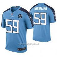 Maglia NFL Legend Tennessee Titans Wesley Woodyard Blu 20th Anniversary Color Rush