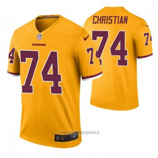 Maglia NFL Legend Washington Commanders Geron Christian Color Rush Giallo