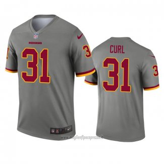 Maglia NFL Legend Washington Commanders Kamren Curl Inverted Grigio