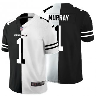 Maglia NFL Limited Arizona Cardinals Murray Black White Split