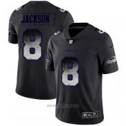 Maglia NFL Limited Baltimore Ravens Jackson Smoke Fashion Nero