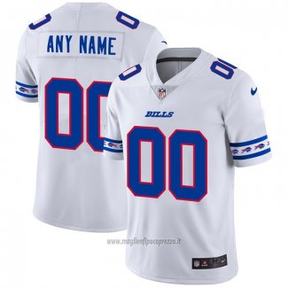 Maglia NFL Limited Buffalo Bills Personalizzate Team Logo Fashion Bianco