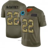 Maglia NFL Limited Carolina Panthers Mccaffrey 2019 Salute To Service Verde