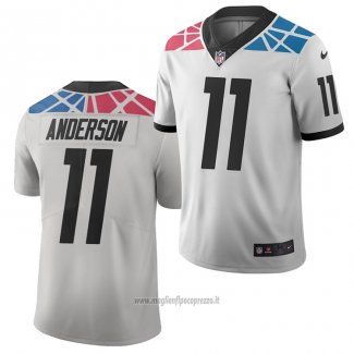 Maglia NFL Limited Carolina Panthers Robby Anderson Citta Edition Bianco