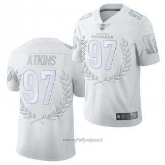 Maglia NFL Limited Cincinnati Bengals Geno Atkins MVP Bianco