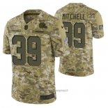 Maglia NFL Limited Cleveland Browns 39 Terrance Mitchell 2018 Salute To Service Camuffamento