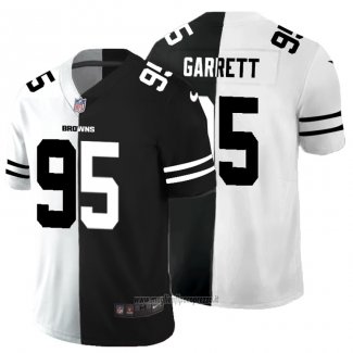 Maglia NFL Limited Cleveland Browns Garrett White Black Split