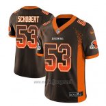 Maglia NFL Limited Cleveland Browns Joe Schobert Marrone 2018 Rush Drift Fashion