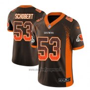Maglia NFL Limited Cleveland Browns Joe Schobert Marrone 2018 Rush Drift Fashion