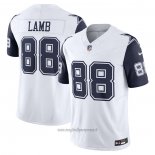 Maglia NFL Limited Dallas Cowboys Ceedee Lamb Vapor F.u.s.e. Bianco