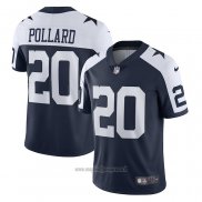 Maglia NFL Limited Dallas Cowboys Tony Pollard Alternato Vapor Blu