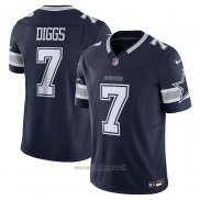 Maglia NFL Limited Dallas Cowboys Trevon Diggs Vapor F.u.s.e. Blu
