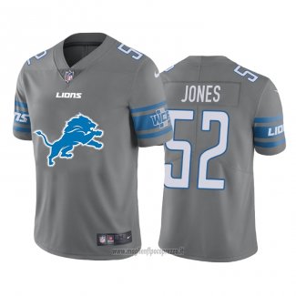 Maglia NFL Limited Detroit Lions Jones Big Logo Grigio