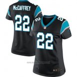 Maglia NFL Limited Donna 22 Christian Mccaffrey Carolina Panthers Alternate Nero