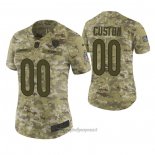 Maglia NFL Limited Donna Chicago Bears Personalizzate 2018 Salute To Service Verde
