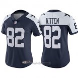 Maglia NFL Limited Donna Dallas Cowboys 82 Jason Witten Blu Vapor Untouchable Rush