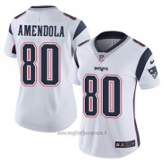 Maglia NFL Limited Donna New England Patriots 80 Amendola Bianco