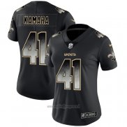 Maglia NFL Limited Donna New Orleans Saints Kamara Smoke Fashion Nero