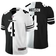 Maglia NFL Limited Houston Texans Watson Black White Split