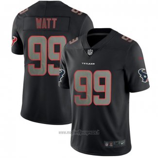 Maglia NFL Limited Houston Texans Watt Black Impact